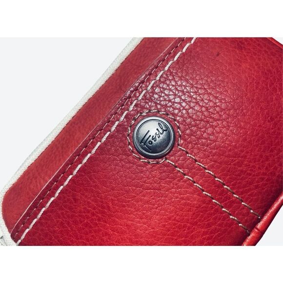 Fossil Leather Coin Purse NWOT - Picture 2 of 6